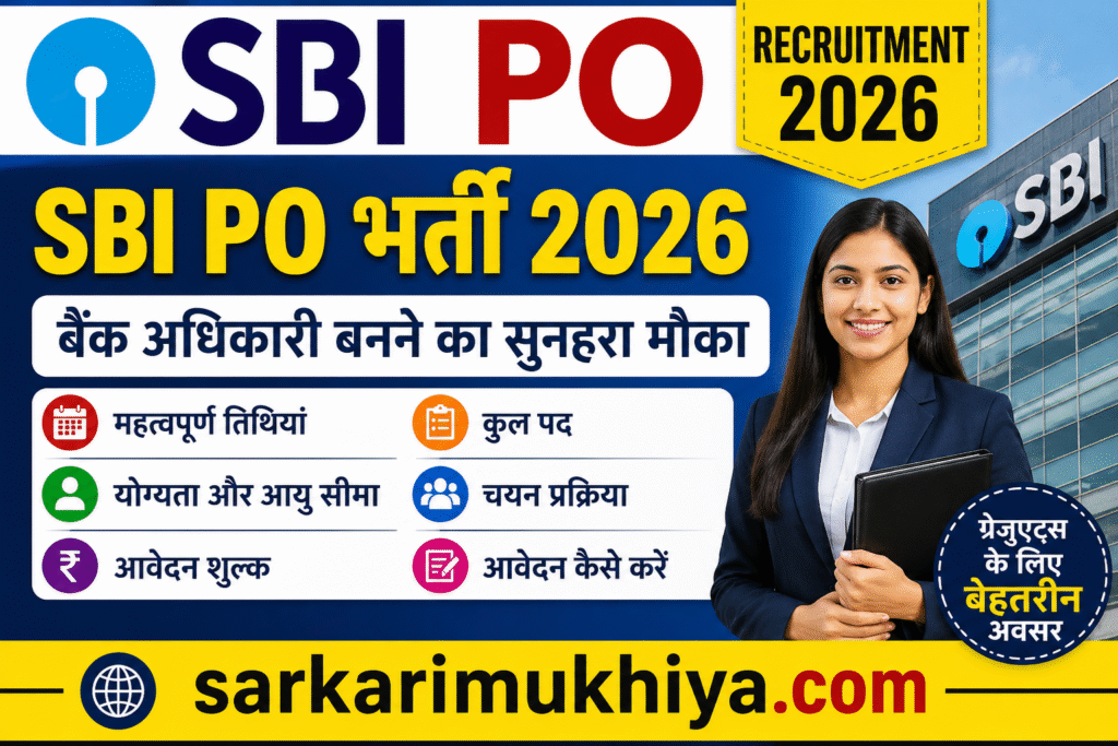 SBI PO Recruitment 2026